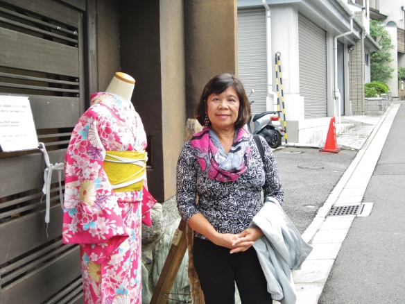 Okimoto Kimono Rental, one of their 2 shops located near Kiyomizu temple.
